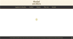 Desktop Screenshot of gasthof-zum-stern-nab.de